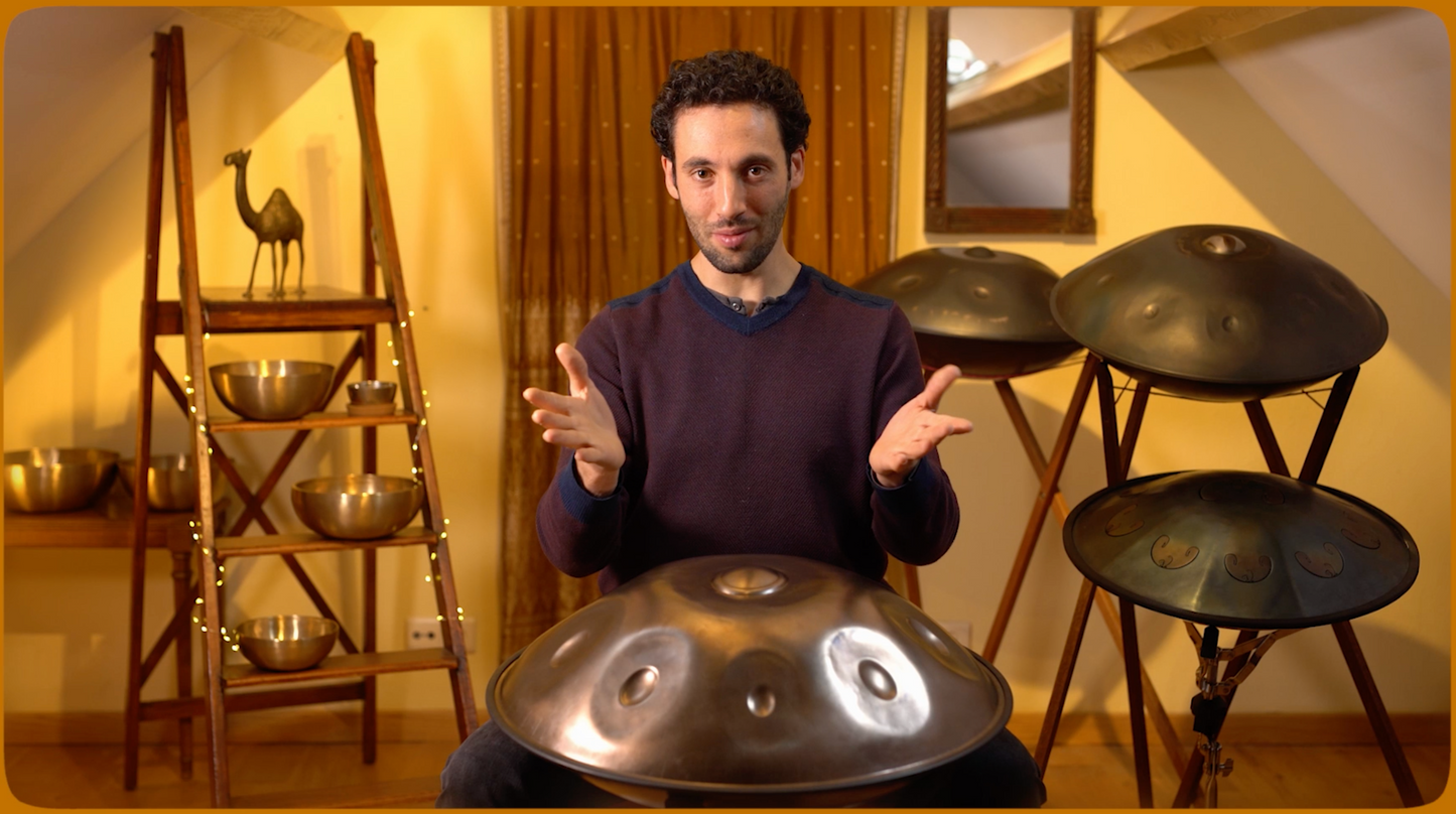 Location de Handpan 1 mois + Cours Découverte