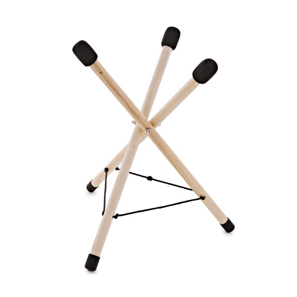Wood, sitting Handpan Stand